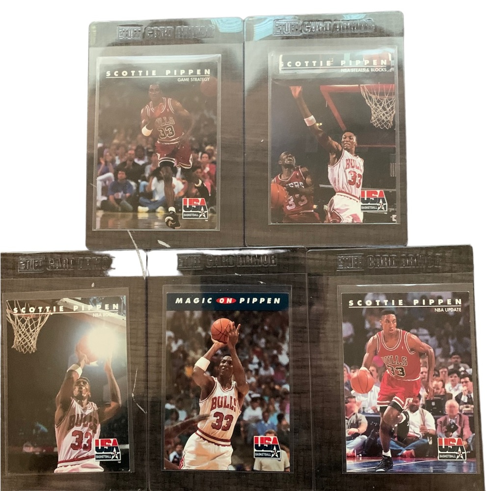 1992 SkyBox USA #64 108 65 72 66 Scottie Pippen USA Basketball Chicago Bulls NM
